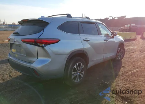 2023 Toyota Highlander Xle из США, поврежденный, VIN 5TDKDRBH2PS014459